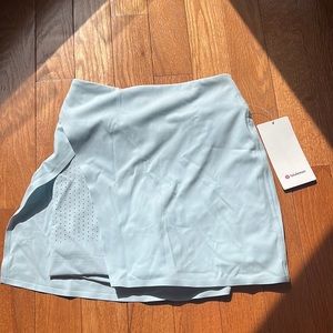 Lululemon brand new size four super high rise side slit tennis skirt